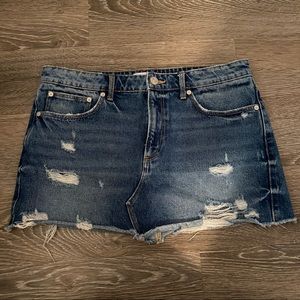 Zara mini jean skirt